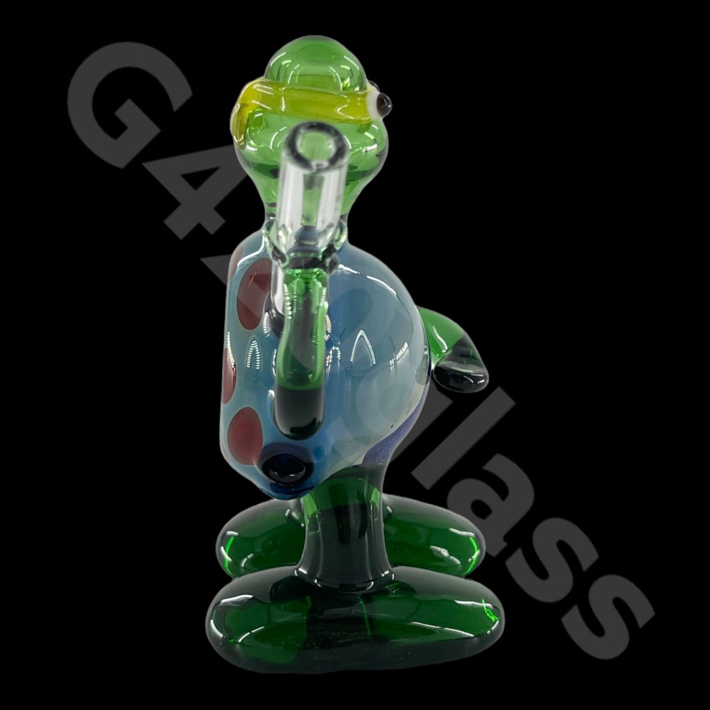 SP022   4 inch Ninja Turtle Glass Pipe | Spoon Hookah Pipe Tobacco