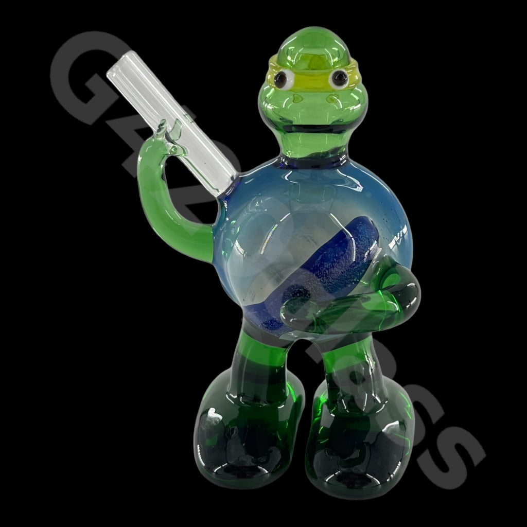 SP022   4 inch Ninja Turtle Glass Pipe | Spoon Hookah Pipe Tobacco