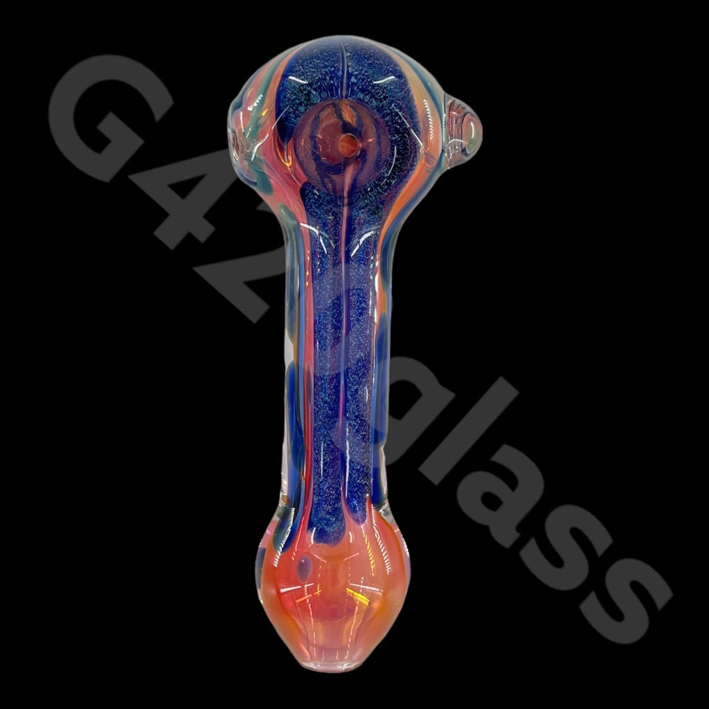 SP015   4 Inch Dichroic Hand Pipes | Gorgeous Pattern | USA stock