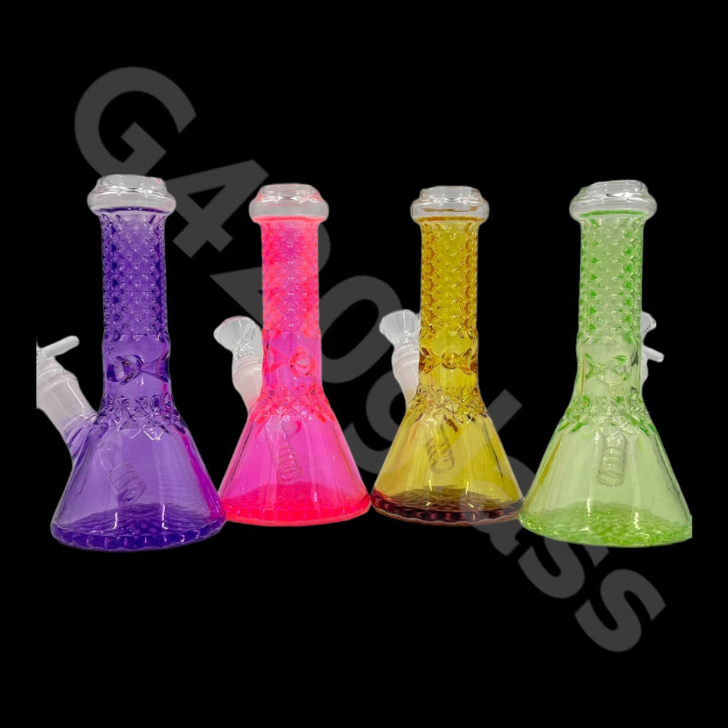 S16   7 Inch Electric Neon Beaker Bong | Water Bong Pipes