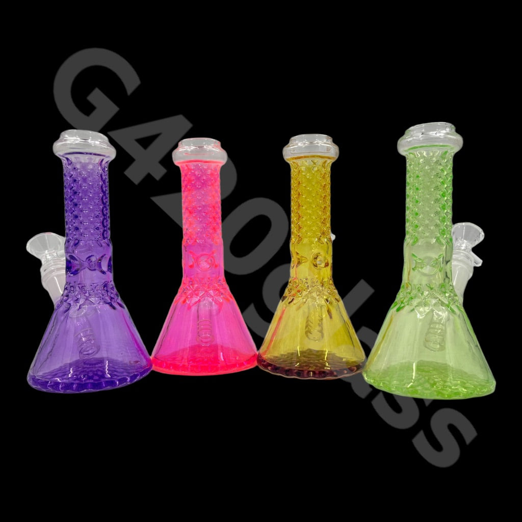 S16   7 Inch Electric Neon Beaker Bong | Water Bong Pipes