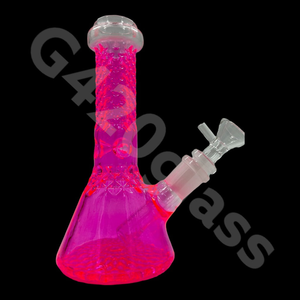 S16   7 Inch Electric Neon Beaker Bong | Water Bong Pipes