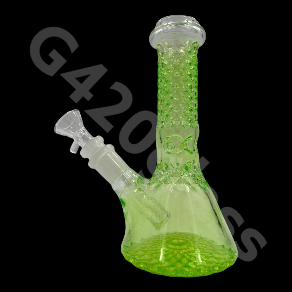 S16   7 Inch Electric Neon Beaker Bong | Water Bong Pipes