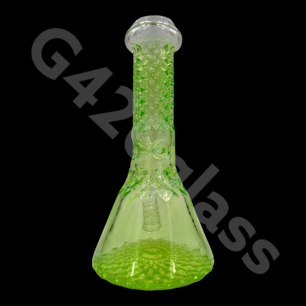 S16   7 Inch Electric Neon Beaker Bong | Water Bong Pipes