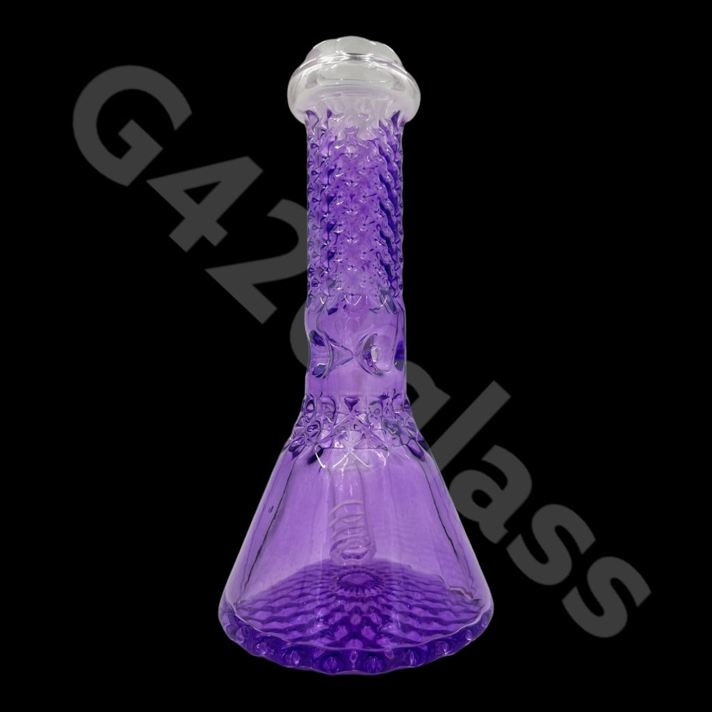 S16   7 Inch Electric Neon Beaker Bong | Water Bong Pipes